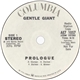 Gentle Giant - Prologue/Working All Day/Three Friends